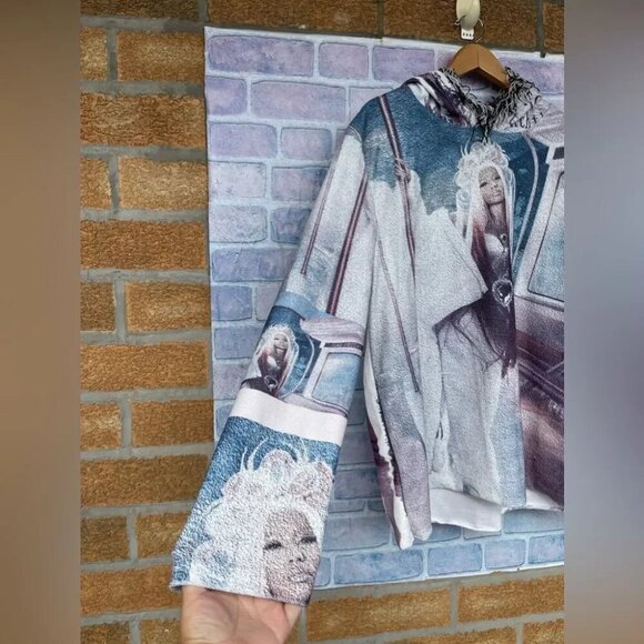 Nicki Minaj Tapestry blend Hoodie size 2x - Picture 4 of 11
